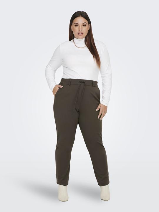 Actual product image Only Curvy Plain Trousers (42)