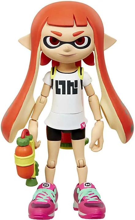 Image du produit Jakks Pacific World of Nintendo Fille Inkling avec Blaster Figure d'action