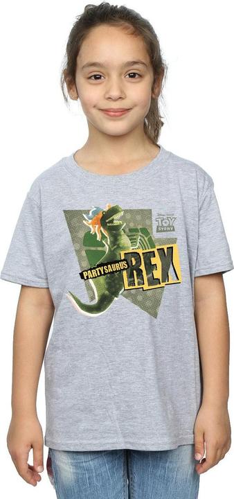 Actual product image Disney Girls Toy Story Partysaurus Rex Cotton T-Shirt (116)