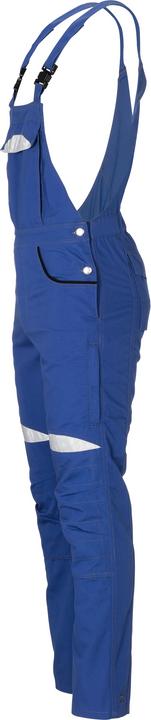 Actual product image Planam DuraWork workwear dungarees cornflower blue black size 110 (110)