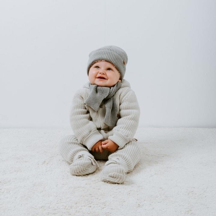 Image du produit Baby's only bonnet Babys Only doublé en peluche Soul, Grey