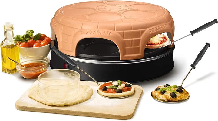 Productafbeelding Emerio Pizzarette,Pizzaoven,6 pers., warmhoudplaatje