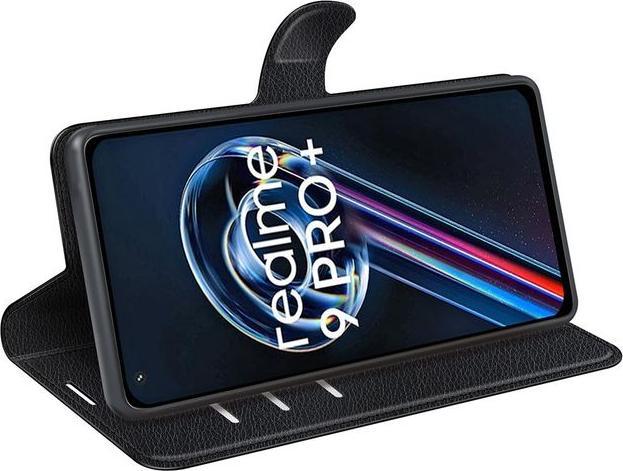 Produktbild MU Classic Litchi Leder Bookcover Series (Realme 9 Pro+)