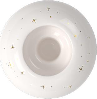 Actual product image Like. by Villeroy & Boch Candle Holder Donut Winter Glow (9 x 9 x 5.5 cm)