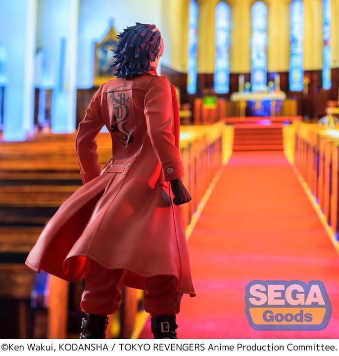 Actual product image Sega Goods TOKYO REVENGERS - Taiju Shiba "Black Dragon" -Statuette Luminasta 21cm