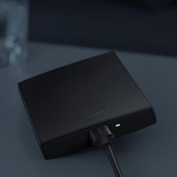 Actual product image Ugreen SSD/HDD enclosure 2.5" USB 3.0 SATA black (CM237) (2.5")