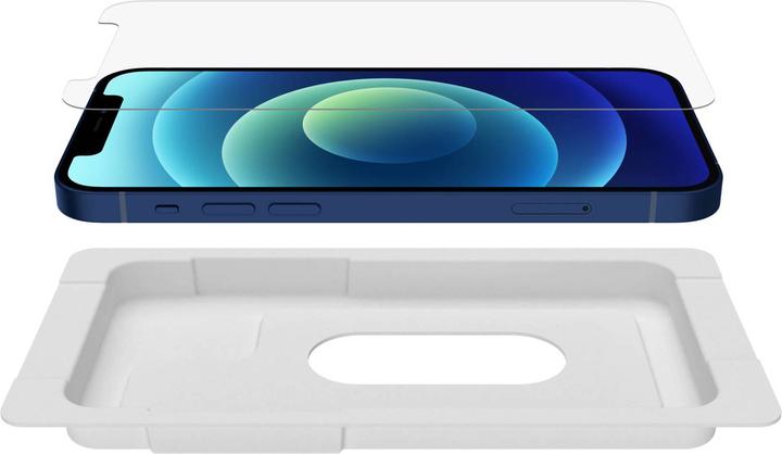 Actual product image Belkin ScreenForce Ultra Glass (1 Piece, Apple iPhone 12, Realme 12 Pro+)