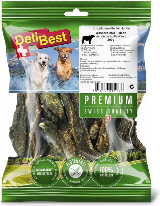 Produktbild DeliBest Premium Wasserbüffel Fleisch Sticks (Senior, Adult, Junior, 6 Stk., 210 g)