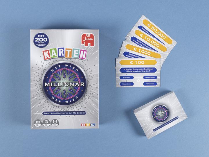 Immagine prodotto Jumbo Chi vuole essere un milionario gioco di carte (Tedesco)