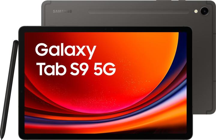 Actual product image Samsung Galaxy Tab S9 5G (5G, 11", 128 GB, Graphite grey)