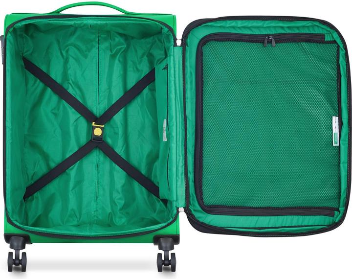 Image du produit Delsey Paris x United Colors of Benetton Color Block Chariot cabine à 4 roues S 55 cm avec pli extensible (77 l, Bagage à main (jusqu'à 50l))