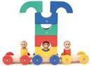 Actual product image Tegu Magnetic Big Tram (German, English, French, Italian)