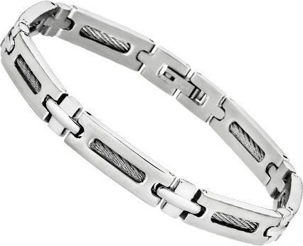 Immagine prodotto Lotus Bracciale Style 21 cm in acciaio inossidabile nero LS1802-2/1 (21 cm, Acciaio inossidabile)