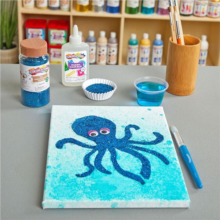 Actual product image Colorations Colourations - Biodegradable glitter - Blue, 113 g