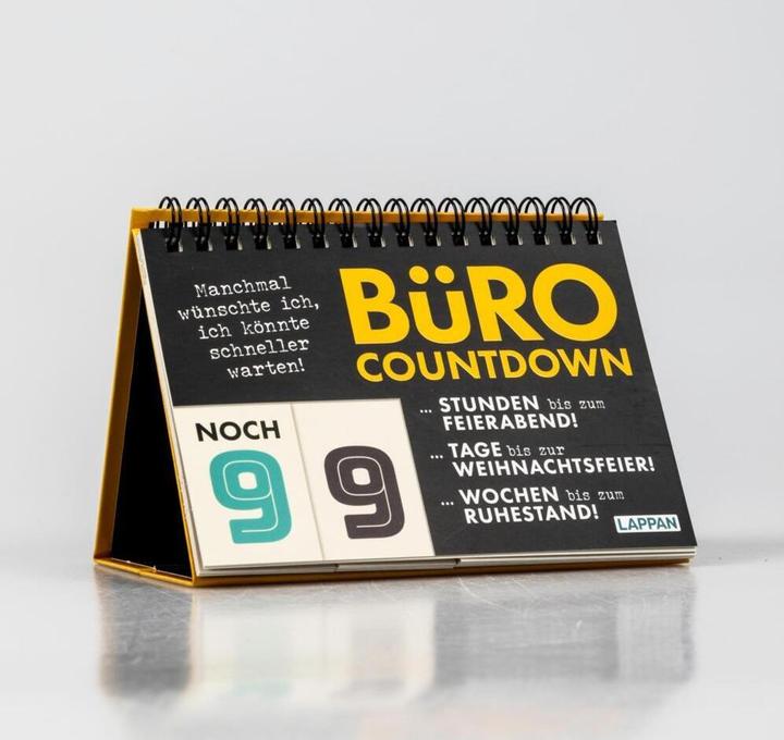 Image du produit Calendrier à rebours pour le bureau (Couverture rigide, Allemand)