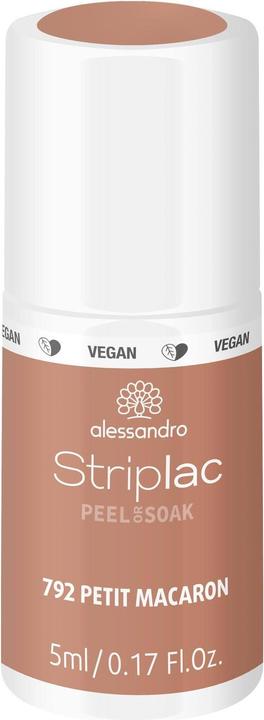 Actual product image Alessandro Striplac Peel or Soak - Petit Macaron (Petit Macaron, Gel-Effect Nail Polish)