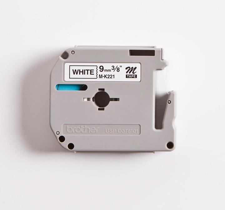 Actual product image Brother M-K221bz (0.90 cm, Black)