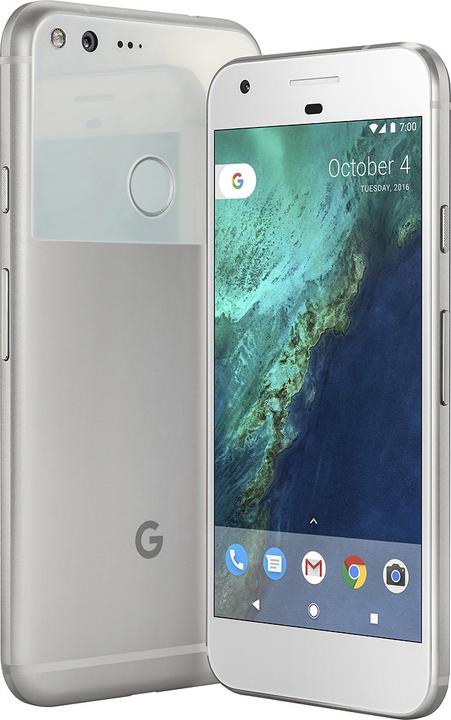 Google Pixel XL (32 GB, Very Silver, 5.50", Single SIM, 12 Mpx, 4G)