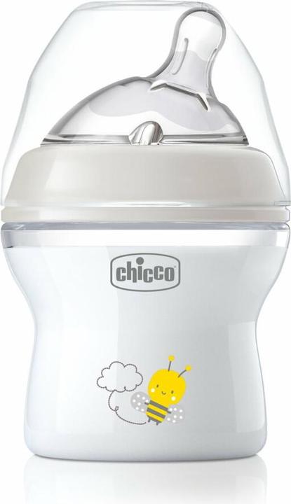 Image du produit Chicco biberon NATURAL FEELING PP tétine silicone débit lent UNI 0m+ (150 ml)