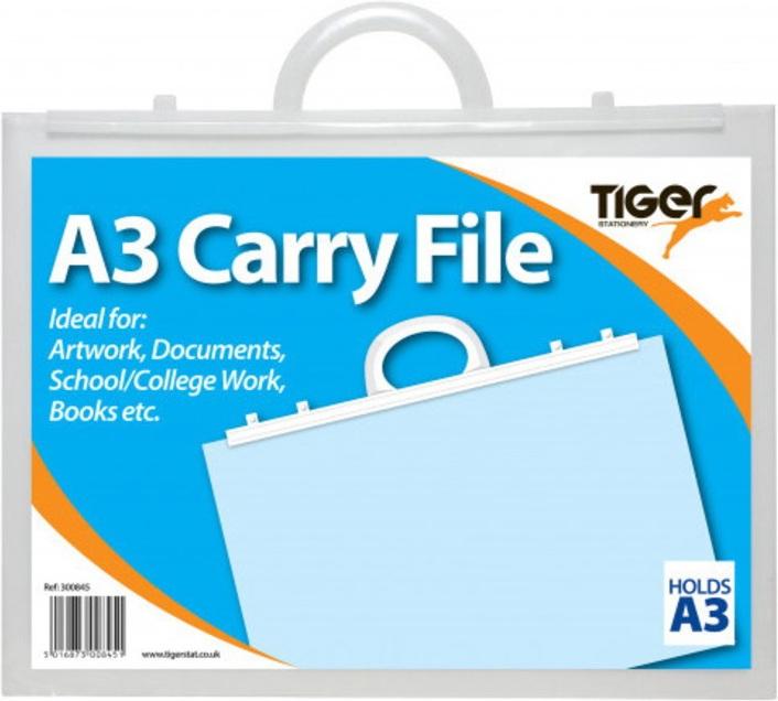 Tiger Stationery Classeur portable A3