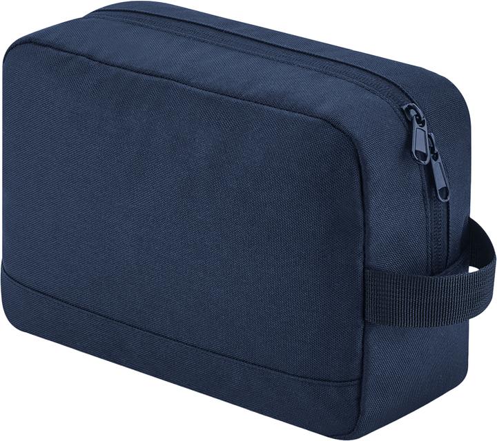 Actual product image Bagbase Essentials cosmetic bag recycled material