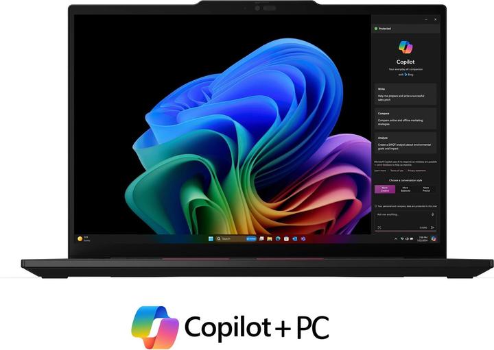 Actual product image Lenovo ThinkPad T14s Gen 6 (14", AMD Ryzen AI 7 PRO 360, 32 GB, 1000 GB, DE)