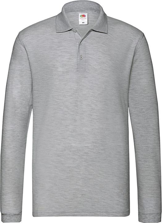 Fruit of the Loom Premium Poloshirt Langärmlig (XL)