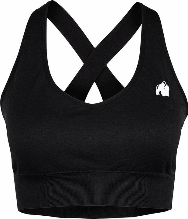 Gorilla Wear Seamless Sports Bra Black
