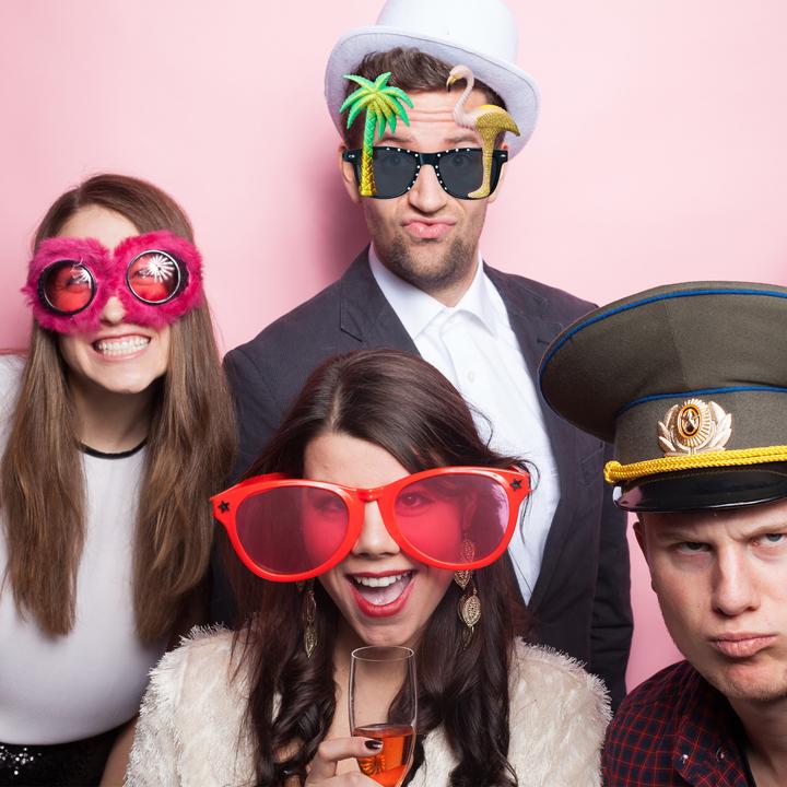 Image du produit Relaxdays 5x lunettes-fête