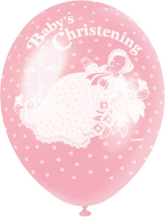 Produktbild Unique Party Baby Ballons Latex Taufe (1 x)