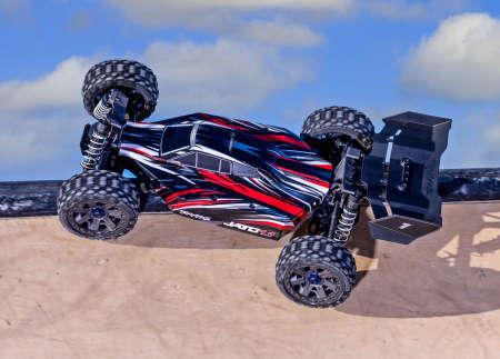 Actual product image Traxxas JATO 4x4 BL2S Brushless rot 1/8 RTR, HD-Teile, ohne Akku/Lader (RTR Ready-to-Run)
