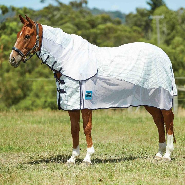 Produktbild Kool Coat Airstream Iii Combokragen Kariert Pferdedecke (152 cm)
