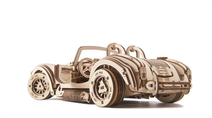 Actual product image Ugears Cobra Drift race car