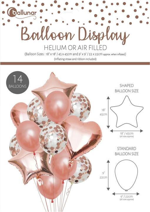 Produktbild Eurowrap BallonÄrmel 14erPack Set Latex Folie (14 x)