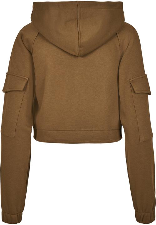 Immagine prodotto Urban Classics Felpa da lavoro corta da donna con cappuccio (4XL)