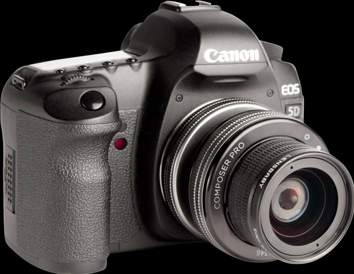 Produktbild Lensbaby Composer Pro II inkl. Edge 50 Optik Canon (Canon EF, APS-C / DX, Vollformat)
