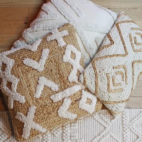 Immagine prodotto Furn Copricuscino intrecciato Camfa Jute (45 x 45 cm)