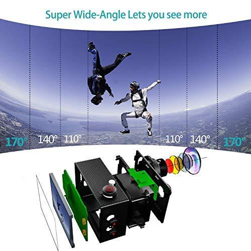 Image du produit Apexcam Caméra d'action 4K (30p, WiFi)