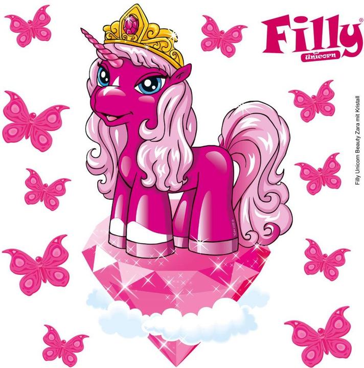 Produktbild Wall-Art Filly Unicorn Beauty Zara (20 x 20 cm)