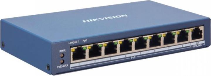 Immagine prodotto Hikvision DS-3E1105P-EI Interruttore di rete Fast Ethernet (10/100) Power over Ethernet (PoE) (8 Porti)