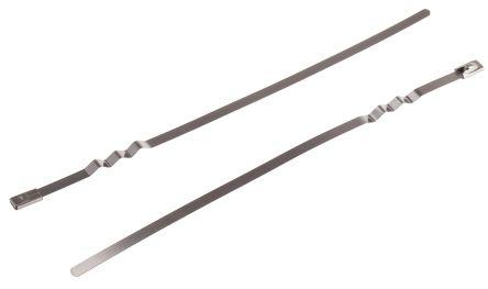 Produktbild Rs Pro Roller ball tie S/S Uncoated 150x4.6 (Metallkabelbinder, 150 mm, 100 Stk.)
