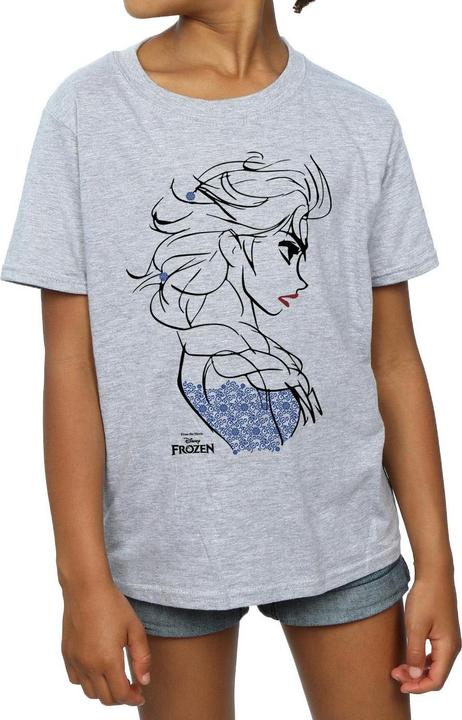 Immagine prodotto Disney Frozen Elsa Sketch Maglietta Ragazze (152, 158)