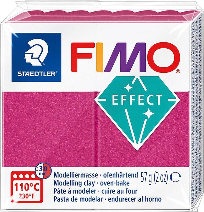 Fimo Mod.masse effect bordeaux metallic