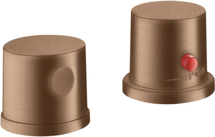 Image du produit Axor Uno 2 trous pour jante de baignoire, thermostat, 2 consommateurs