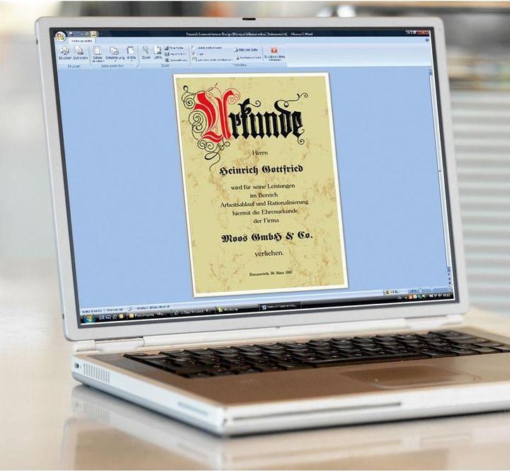 Immagine prodotto Sigel Documento Calligrafia (185 g/m², 12 x, A4)