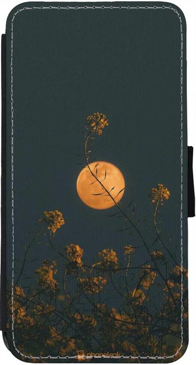 Immagine prodotto PhoneLook Cover Portafoglio nero Fiori di luna (Apple iPhone 13)