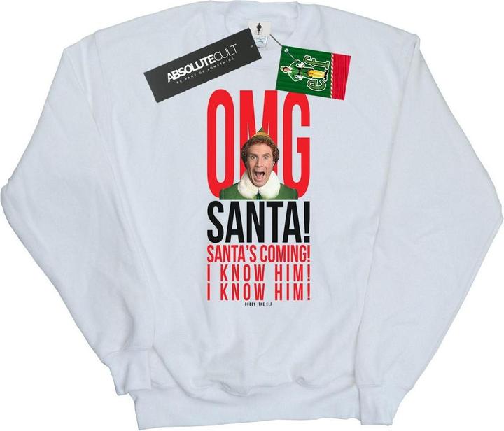 Produktbild Elf OMG Santa I Know Him Sweatshirt (S)