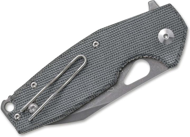 Actual product image Fox Knives Yaru Micarta Black (7 cm)