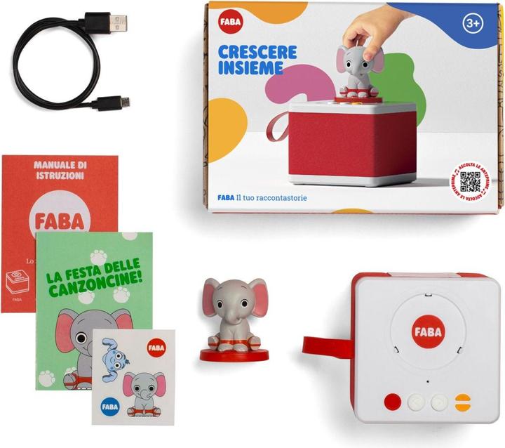 Immagine prodotto Faba - Raccontastorie - Set iniziale - Bianco (Italiano)