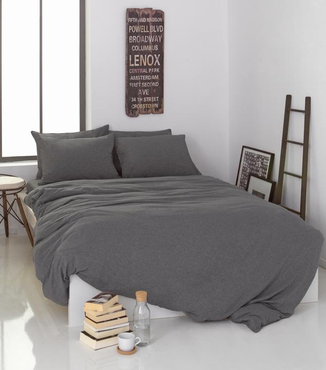 Actual product image Living Home Jersey Uni (Duvet cover, 160 x 240 cm)